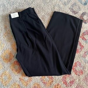 Abercrombie & Fitch Black Ultra High Relaxed Straight Pants